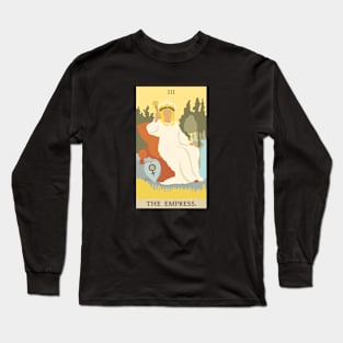 The Empress Tarot Card Long Sleeve T-Shirt